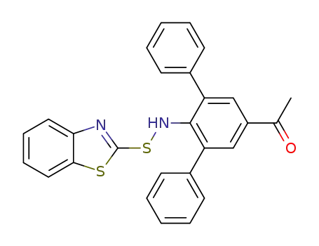 1-[2'-(benzothiazol-2-ylsulfanylamino)-[1,1';3',1'']terphenyl-5'-yl]-ethanone