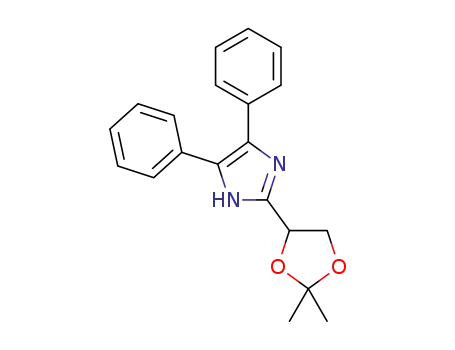 (+/-)-2-(2,2-dimethyl-[1,3]dioxolan-4-yl)-4,5-diphenyl-1H-imidazole