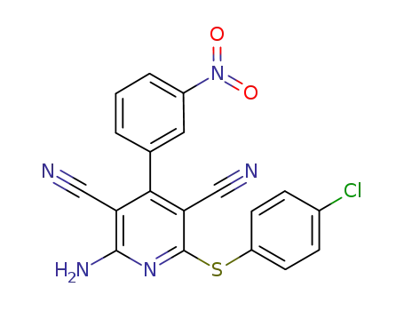 Molecular Structure of 1206716-05-3 (C<sub>19</sub>H<sub>10</sub>ClN<sub>5</sub>O<sub>2</sub>S)