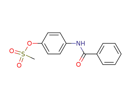 4-(benzoylamino)phenyl methanesulfonate