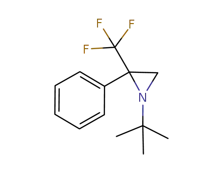 1-(tert-butyl)-2-phenyl-2-(trifluoromethyl)aziridine