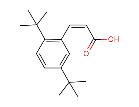 (2Z)-3-(2,5-di-tert-butylphenyl)propenoic acid