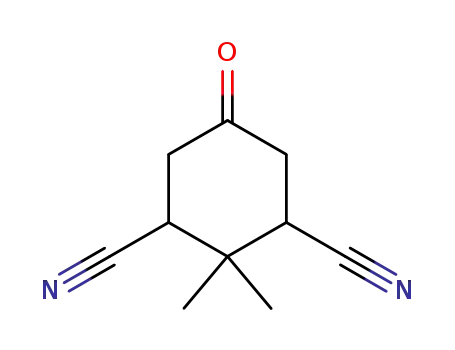 2,2-Dimethyl-5-oxo-cyclohexane-1,3-dicarbonitrile