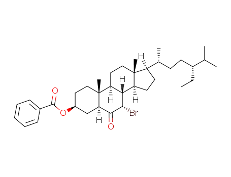 (24R)-3β-hydroxy-7α-bromo-5α-stigniastan-6-one benzoate