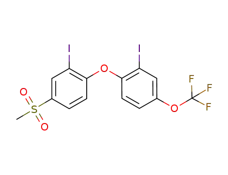 C<sub>14</sub>H<sub>9</sub>F<sub>3</sub>I<sub>2</sub>O<sub>4</sub>S