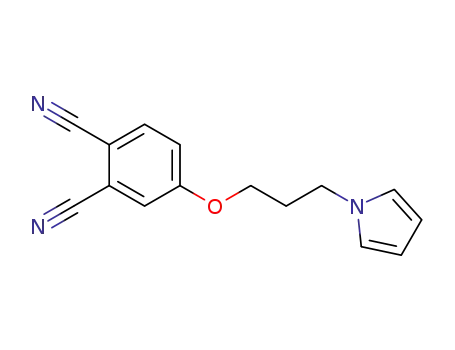 4-(3-pyrrol-1-ylpropoxy)phthalonitrile