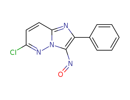 Imidazo[1,2-b]pyridazine, 6-chloro-3-nitroso-2-phenyl-