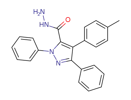 2,5-diphenyl-4-<i>p</i>-tolyl-2<i>H</i>-pyrazole-3-carboxylic acid hydrazide