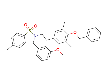 <i>N</i>-[2-(4-benzyloxy-3,5-dimethyl-phenyl)-ethyl]-<i>N</i>-(3-methoxy-benzyl)-4-methyl-benzenesulfonamide