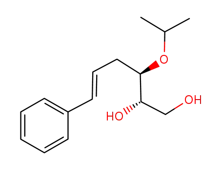 5-Hexene-1,2-diol, 3-(1-methylethoxy)-6-phenyl-, (2S,3R,5E)-