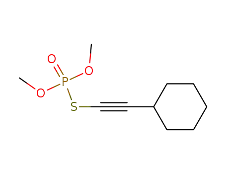 Thiophosphoric acid S-cyclohexylethynyl ester O,O'-dimethyl ester