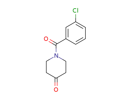 1-(3-클로로벤조일)피페리딘-4-온