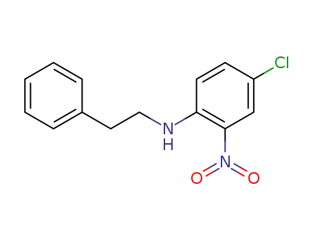 4-chloro-2-nitro-N-(2-phenylethyl)aniline