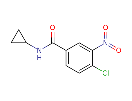 4-CHLORO-N-CYCLOPROPYL-3-NITROBENZAMIDECAS