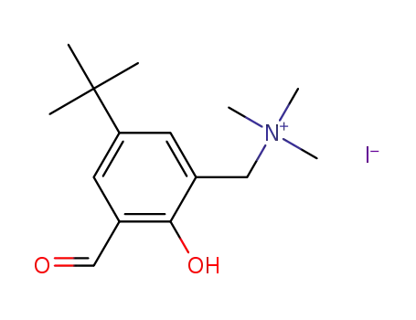 1-(5-tert-butyl-3-formyl-2-hydroxyphenyl)-N,N,N-trimethylmethanammonium iodide