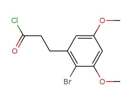 3-(2-Bromo-3,5-dimethoxy-phenyl)-propionyl chloride