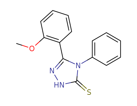 3-(2-METHOXYPHENYL)-4-PHENYL-1,2,4-TRIAZOLE-5-THIOL