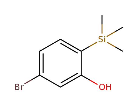 5-bromo-2-trimethylsilanyl-phenol