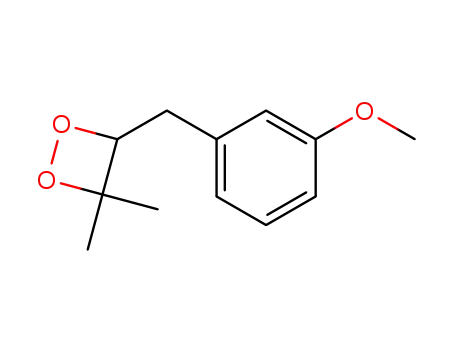 4,4-dimethyl-3-(3-methoxybenzyl)-1,2-dioxetane