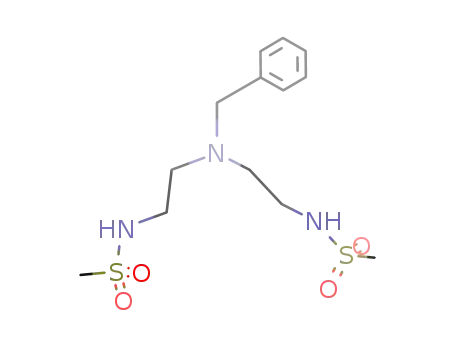 PhCH<sub>2</sub>N(CH<sub>2</sub>CH<sub>2</sub>NHSO<sub>2</sub>Me)2