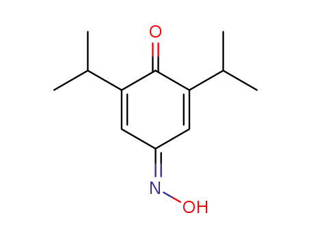 Molecular Structure of 15206-39-0 (4-nitroso-2,6-di(propan-2-yl)phenol)