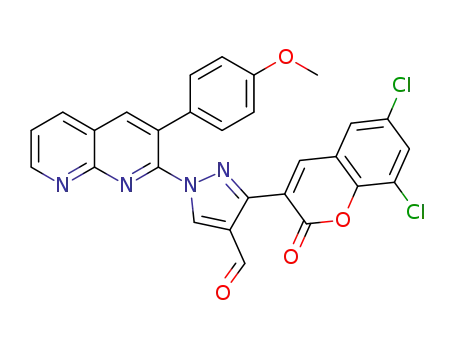 C<sub>28</sub>H<sub>16</sub>Cl<sub>2</sub>N<sub>4</sub>O<sub>4</sub>