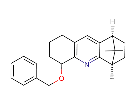 Molecular Structure of 503433-71-4 ((4RS,5R,8S)-4-benzyloxy-5,8-methano-5,9,9-trimethyl-1,2,3,4,5,6,7,8-octahydroacridine)