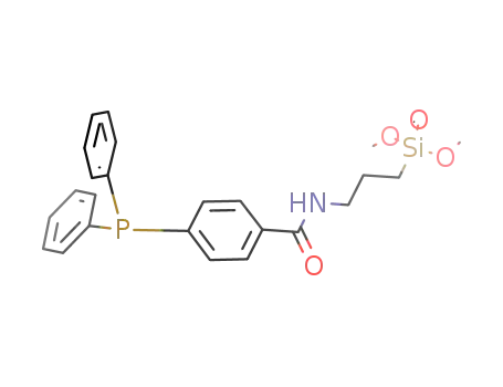 4-diphenylphosphinylbenzenecarboxylic acid 4-[N-(3-trimethoxysilylpropyl)amide]