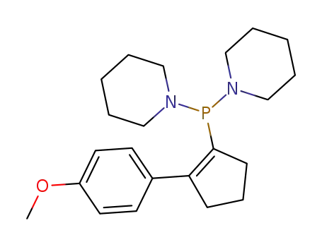 [2-(4-methoxyphenyl)cyclopent-1-enyl]phosphonic dipiperidide