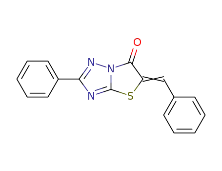 Thiazolo[3,2-b][1,2,4]triazol-6-one, 5-benzylidene-2-phenyl-