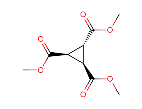 Molecular Structure of 717-69-1 (DL-trans-Cyclopropane-1,2,3-tricarboxylicacidtrimethylester)