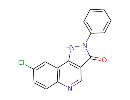 8-chloro-1,2-dihydro-2-phenyl-3H-pyrazolo[4,3-c]quinolin-3-one