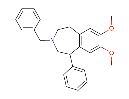 3-benzyl-7,8-dimethoxy-1-phenyl-2,3,4,5-tetrahydro-1H-benzo[d]azepine