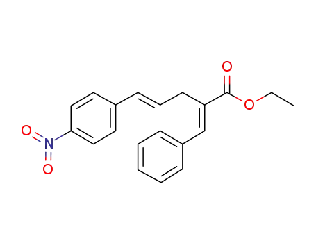 ethyl (2E,4E)-2-benzylidene-5-(4-nitrophenyl)pent-4-enoate