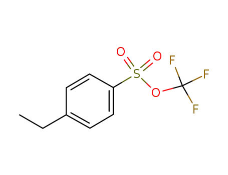 Molecular Structure of 1197209-26-9 (trifluoromethyl 4-ethylbenzenesulfonate)