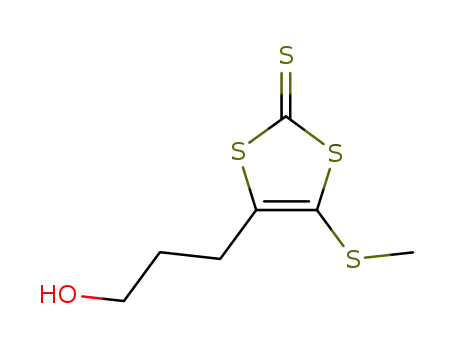 4-(3-hydroxypropyl)-5-methylthio-1,3-dithiole-2-thione