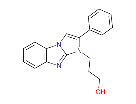 3-(2-phenyl-1H-imidazo[1,2-a]benzimidazol-1-yl)propan-1-ol