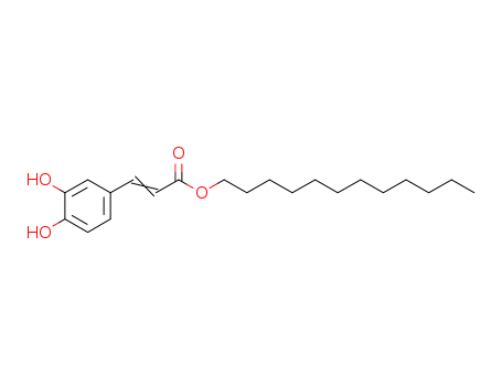 2-Propenoic acid, 3-(3,4-dihydroxyphenyl)-, dodecyl ester
