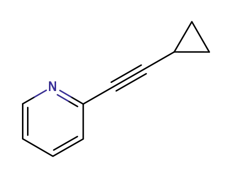 피리딘, 2-(시클로프로필에티닐)-(9CI)