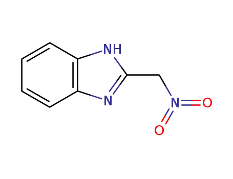 Molecular Structure of 57966-06-0 (1H-Benzimidazole,2-(nitromethyl)-(9CI))