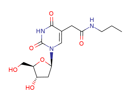 2'-deoxy-5-[2-oxo-2-(propylamino)ethyl]uridine