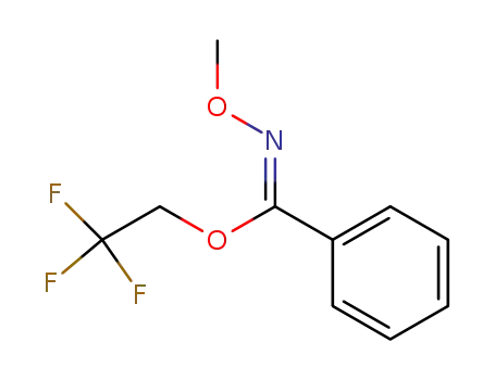 2,2,2-trifluoroethyl (Z)-O-methylbenzohydroximate