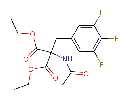 diethyl 2-acetamido-2-(3,4,5-trifluorobenzyl)malonate