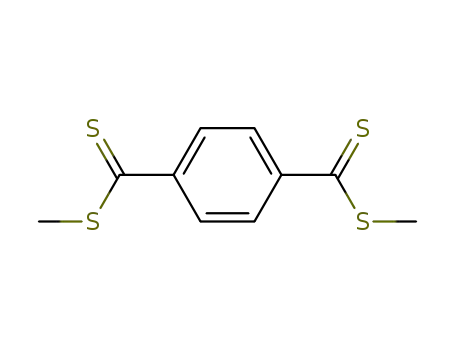 Molecular Structure of 46321-75-9 (1,4-Benzenedicarbodithioic acid, dimethyl ester)