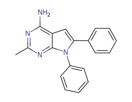 2-methyl-4-amino-6,7-diphenyl-7H-pyrrolo[2,3-d]pyrimidine