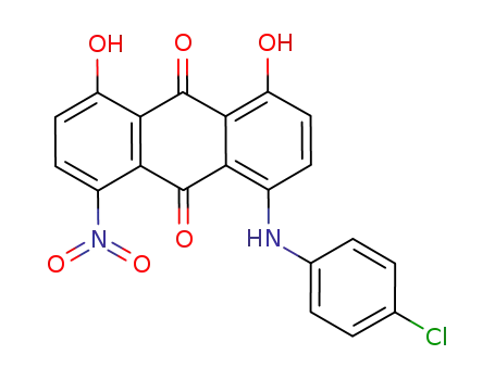 9,10-Anthracenedione, 1-[(4-chlorophenyl)amino]-4,5-dihydroxy-8-nitro-