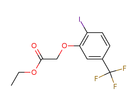 ethyl (2-iodo-5-trifluoromethyl-phenoxy)acetate