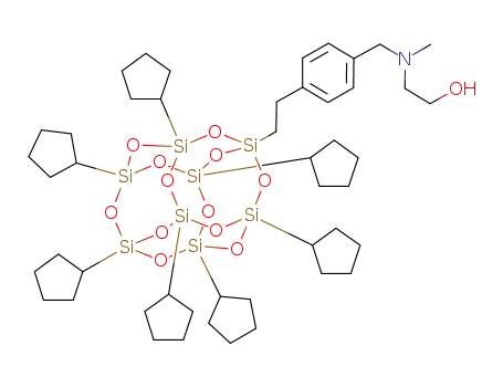 Molecular Structure of 1234502-87-4 (C<sub>47</sub>H<sub>81</sub>NO<sub>13</sub>Si<sub>8</sub>)