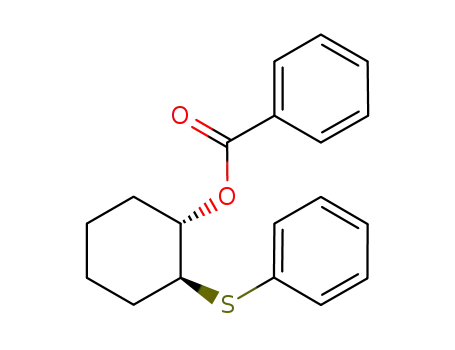 (+)-trans-1-benzoyloxy-2-phenylsulfanylcyclohexane