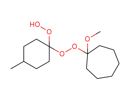 1-(1-hydroperoxy-4-methylcyclohexylperoxy)-1-methoxycycloheptane